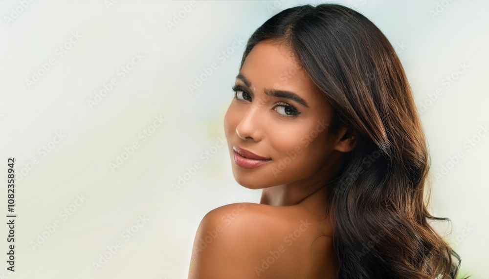 Young Woman Natural beauty Young Woman Natural beauty
