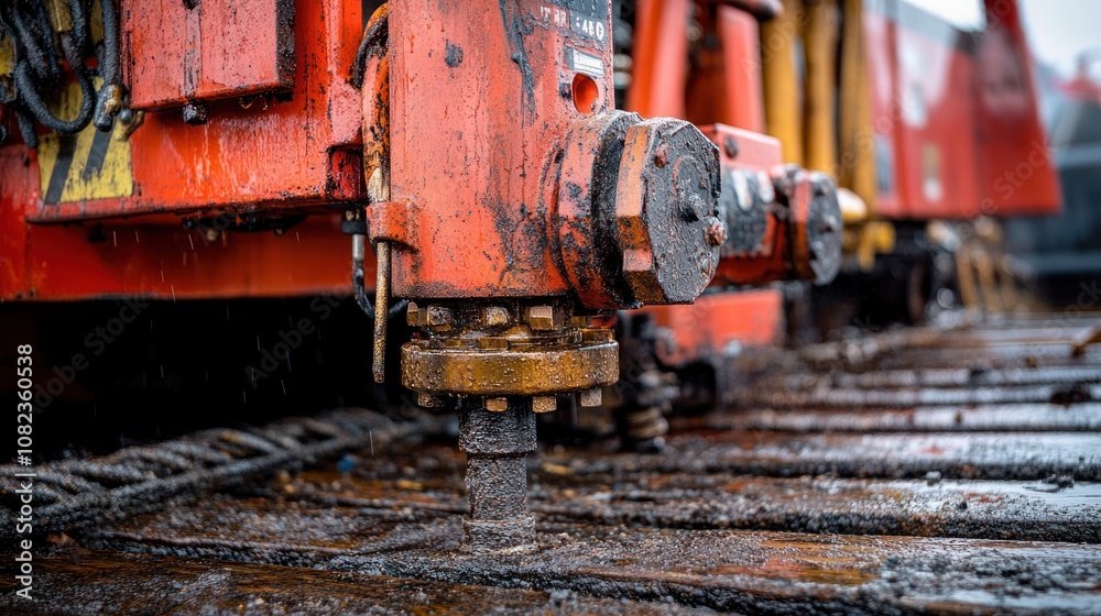 Close Up of a Drilling Machine Close Up of a Drilling Machine