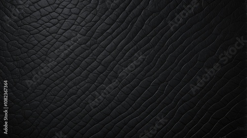 Abstract black luxury leather texture background photo