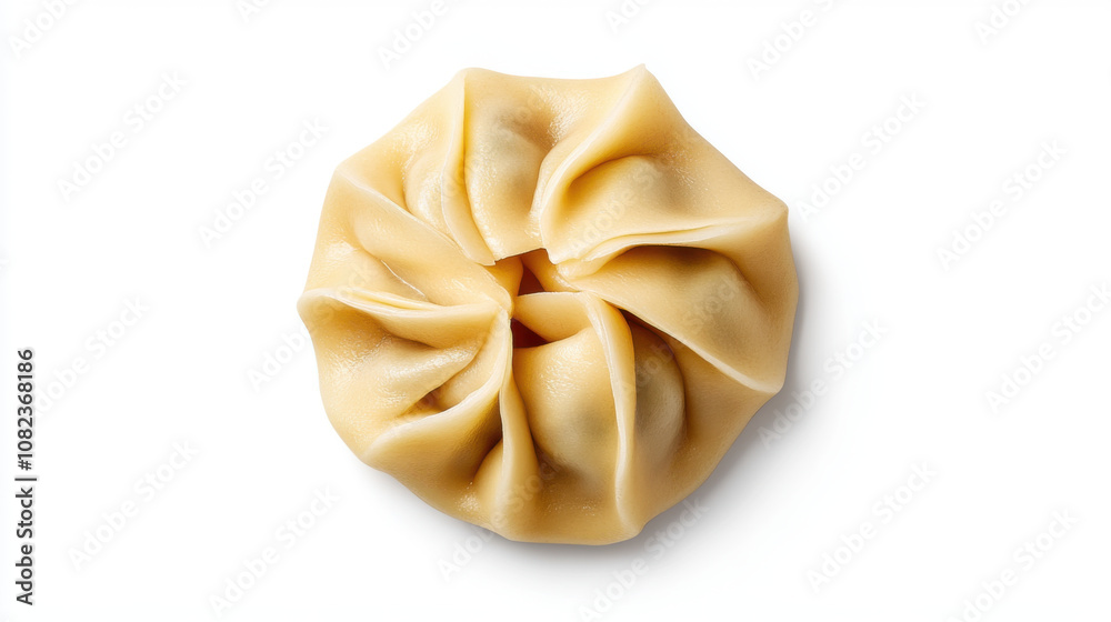 Fresh bake and grill, Freshly steamed dumpling with delicate folds, showcasing its unique texture and shape. Perfect for culinary presentations or food photography Fresh bake and grill, Freshly steamed dumpling with delicate folds, showcasing its unique texture and shape. Perfect for culinary presentations or food photography