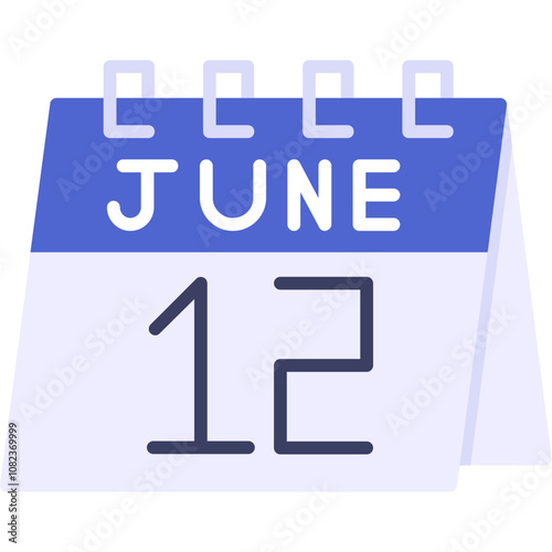 June 12 Icon
