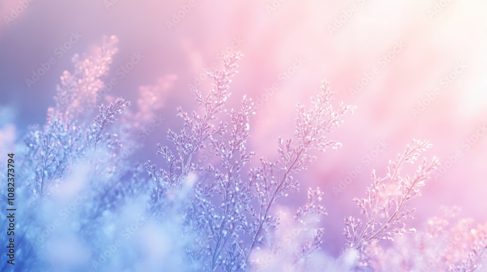 Delicate Blooms in Soft Pastel Hues Delicate Blooms in Soft Pastel Hues