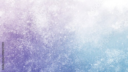 Abstract Purple and Blue Watercolor Background with White Specks