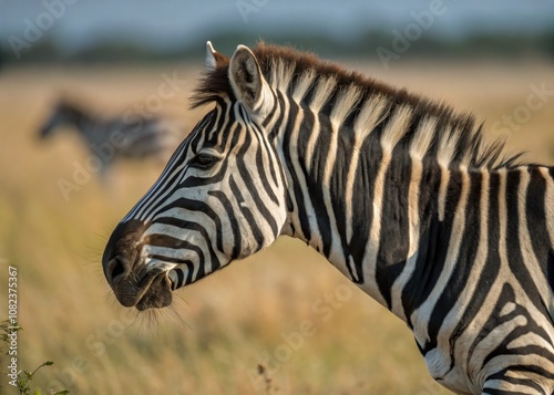 Close-up Black and White Zebra Stripes - Mesmerizing Patterns in Nature, Wildlife Photography, Animal Textures, Unique Designs, Nature's Art, Safari, Wildlife Close-up, Animal Patterns