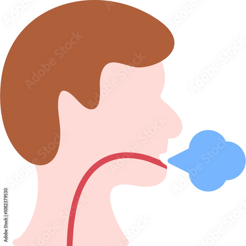 Shortness of Breath Icon