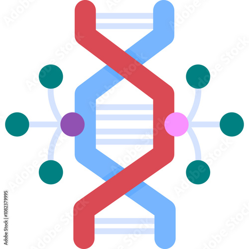 Gene Sequencing Icon