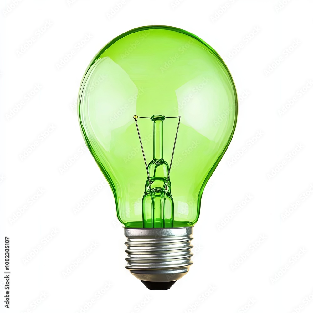 Green Light Bulb: Eco-Friendly and Energy Efficient Green Light Bulb: Eco-Friendly and Energy Efficient