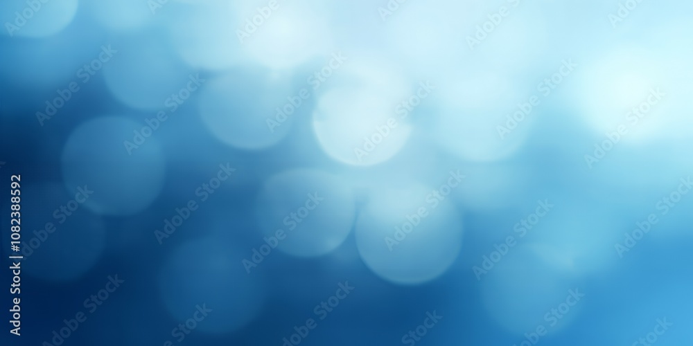 Abstract blue bokeh background with white circles Abstract blue bokeh background with white circles