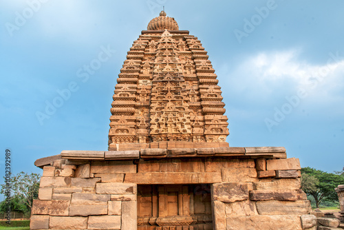 7th century ancient Galgantha temple at Pattadakal, Karnataka photo