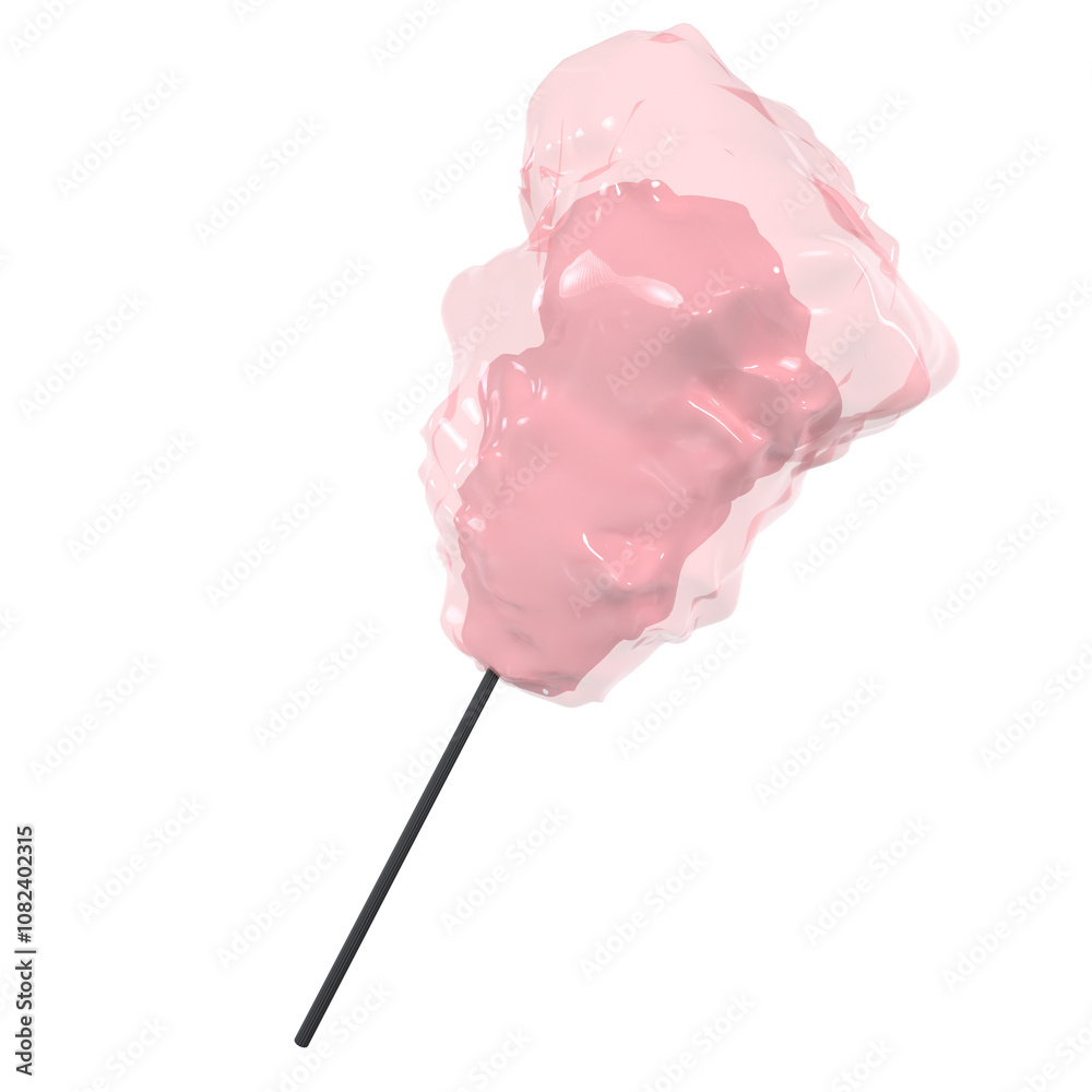 Cotton candy isolated on transparent Cotton candy isolated on transparent