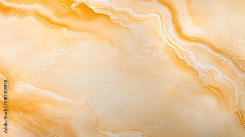 Bright yellow marble background with swirls of white and amber, matte surface, diffuse lighting for a balanced shadow effect, Photorealistic