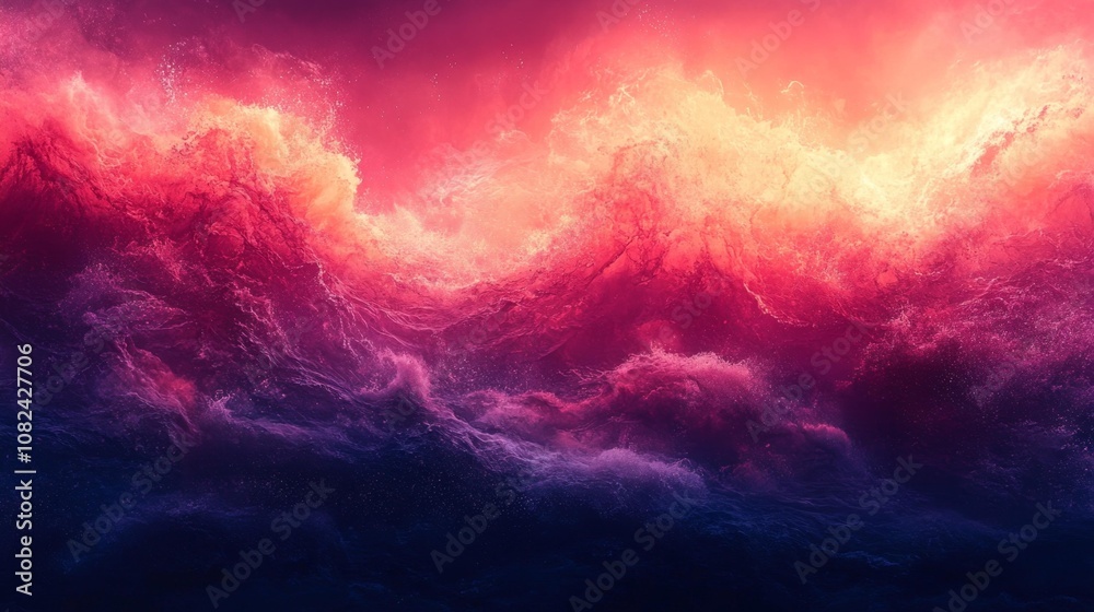 Waving Flag of Australia Background. Generative AI Waving Flag of Australia Background. Generative AI