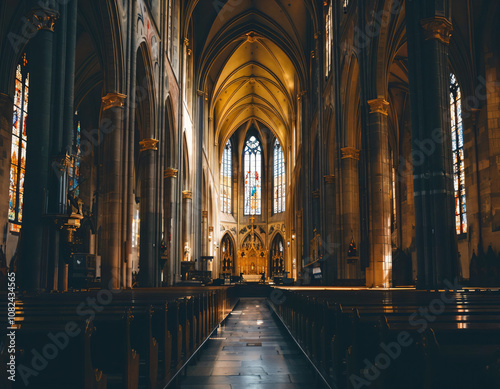 Church Interior.