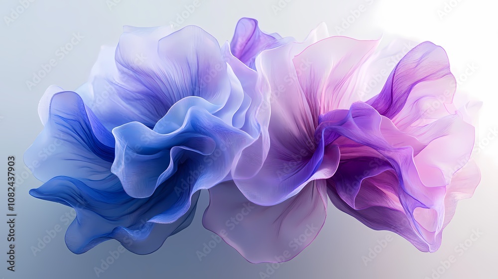 Colorful abstract flowers wallpaper poster background Colorful abstract flowers wallpaper poster background