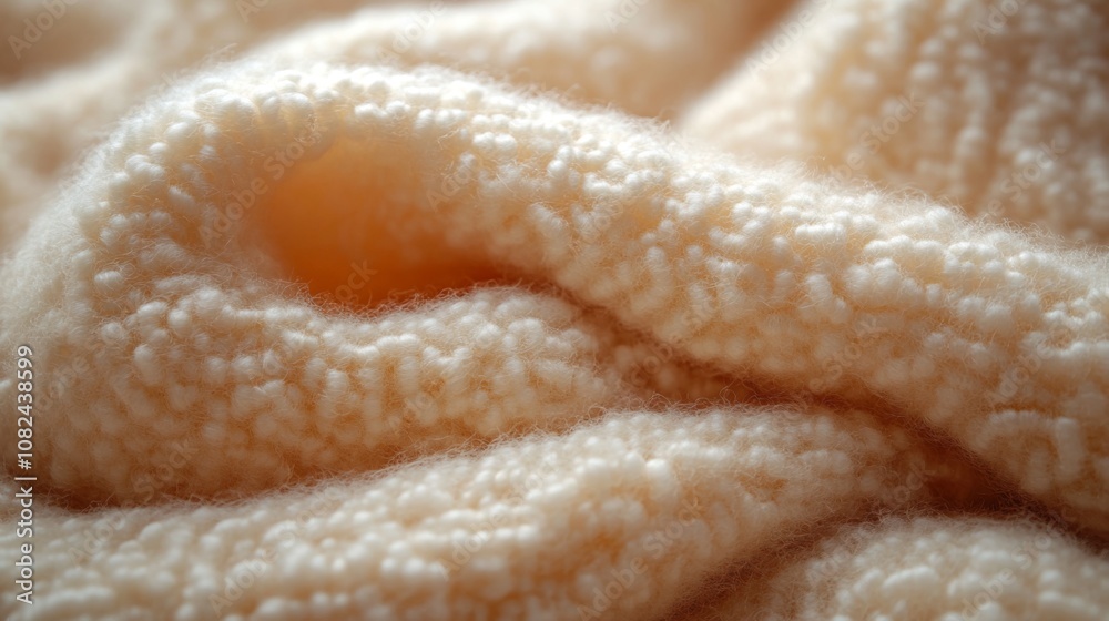 A soft cream blanket is gently arranged over furniture in a cozy space, inviting relaxation and comfort. The texture of the fabric enhances the warmth of the setting. A soft cream blanket is gently arranged over furniture in a cozy space, inviting relaxation and comfort. The texture of the fabric enhances the warmth of the setting.