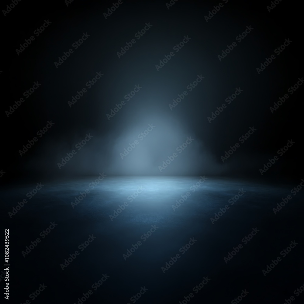A dark background with a single light source in the center. A dark background with a single light source in the center.