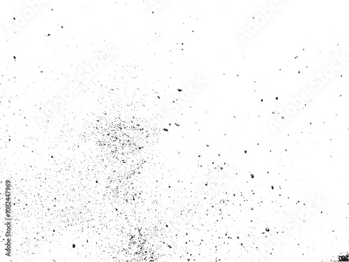 Abstract scattered black color grunge texture background