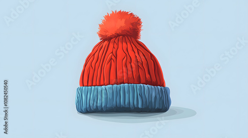 Winter Hat winter Flat illustration