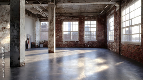 SoHo artist loft with double-height ceilings and gallery space, historic Manhattan creative residence photo