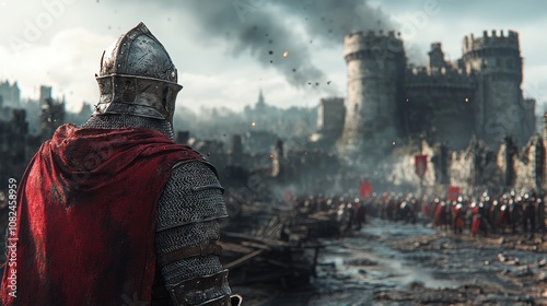Siege of Valor Knights at the Castle Gates