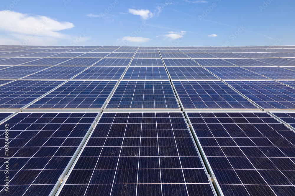 Autonomous building with photovoltaic rooftop covered with solar panels for producing of clean ecological electrical energy Autonomous building with photovoltaic rooftop covered with solar panels for producing of clean ecological electrical energy