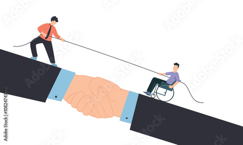 Disabled career support at job life of disables job career aid and career plan helping in disables promotion of handicapped employee job careers support and equal opportunities for all.