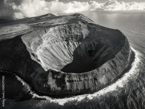 Craterous Islet: A Geological Marvel photo