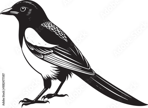 hispaniolan trogon bird vector illustration