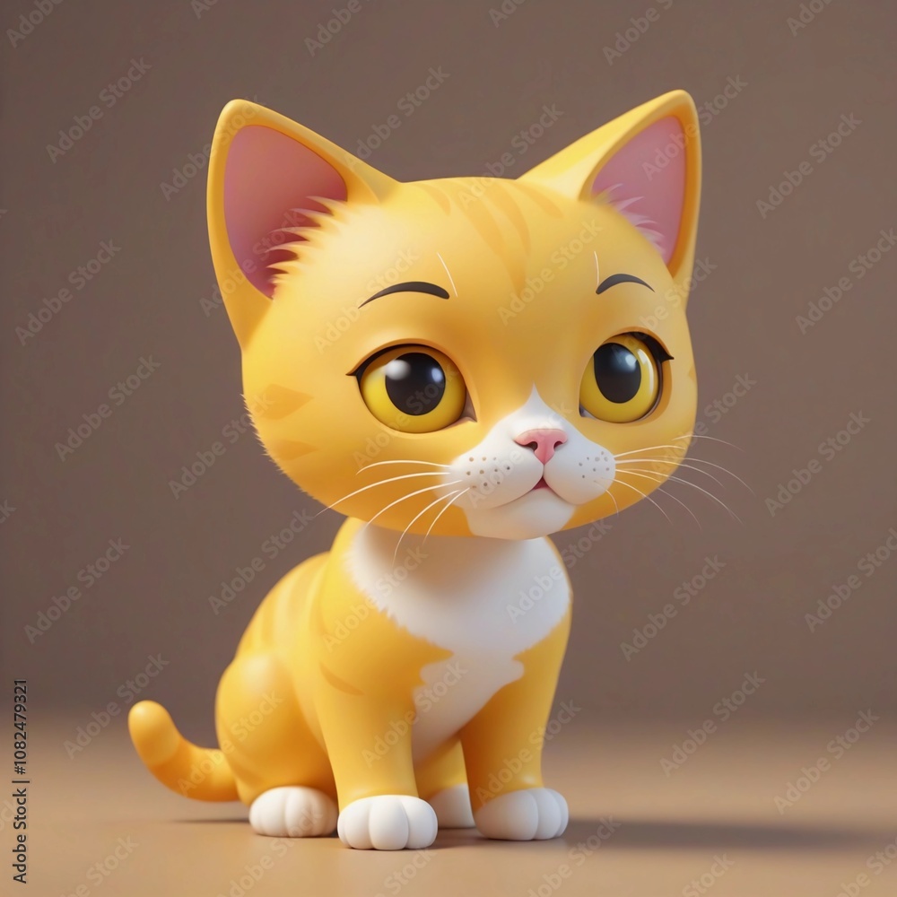 Cute Cartoon Cat