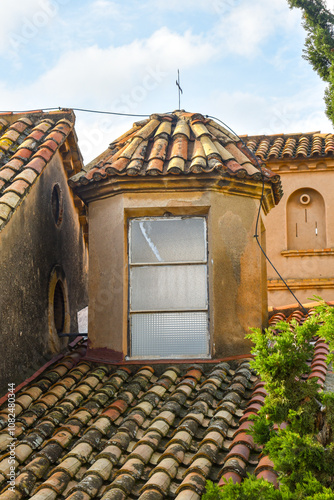 Obraz na płótnie old vintage windows in Spain w salonie