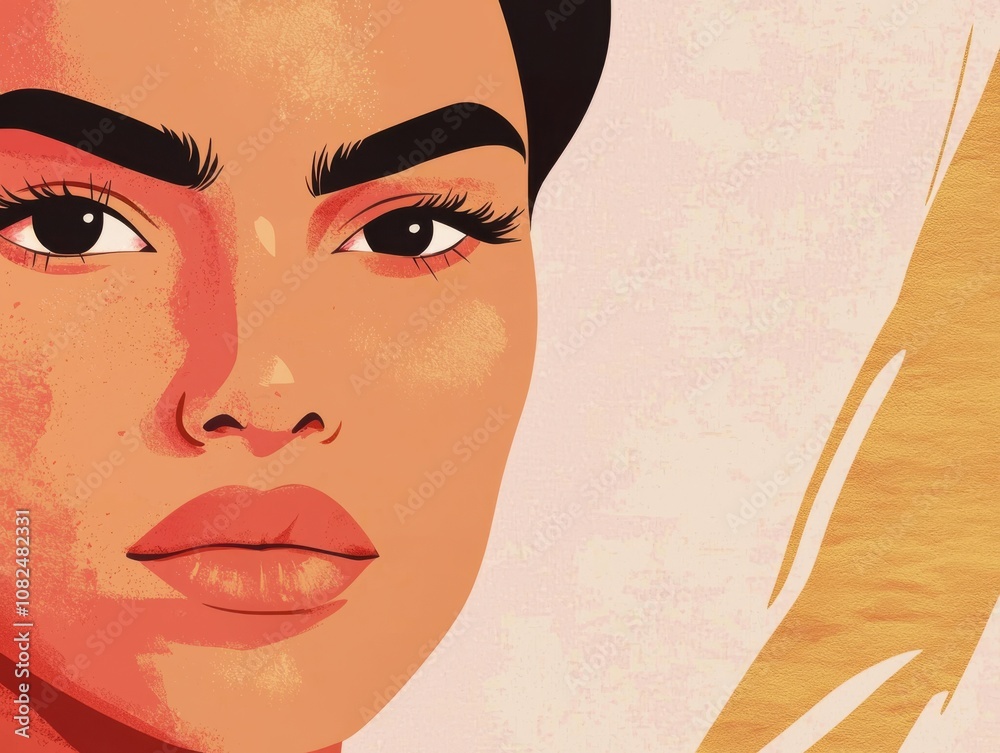 Women empowerment action celebrating gender equality urban setting illustration close-up empowerment concept Women empowerment action celebrating gender equality urban setting illustration close-up empowerment concept