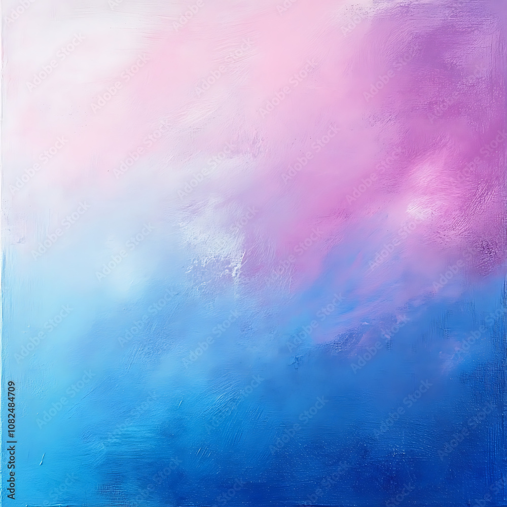 Fototapeta premium Abstract Gradient Background in Soft Pink and Blue Hues Perfect for Modern Design Projects, Business Presentations or Artistic Displays That Inspire Tranquility and Calmness