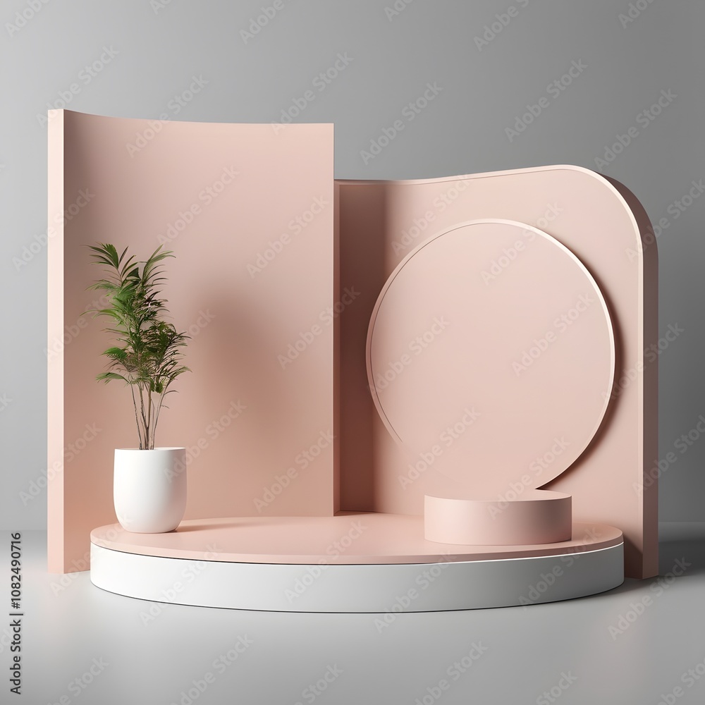 Background for product packaging on backdrop Showcase for presentation Background for product packaging on backdrop Showcase for presentation