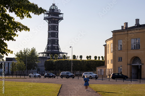 Canvas Print Frederiksberg Palace (Frederiksberg Slot), Copenhagen, Denmark.
