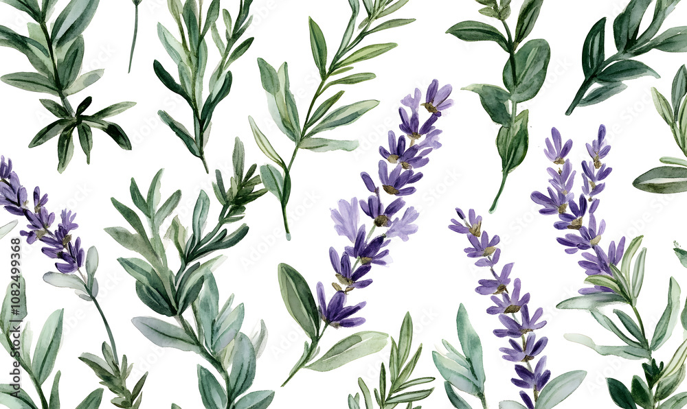 Naklejka premium modern 2D doodle cartoon flower concept with open space for text, featuring whimsical floral and leafy elements on crisp white backgrounds.