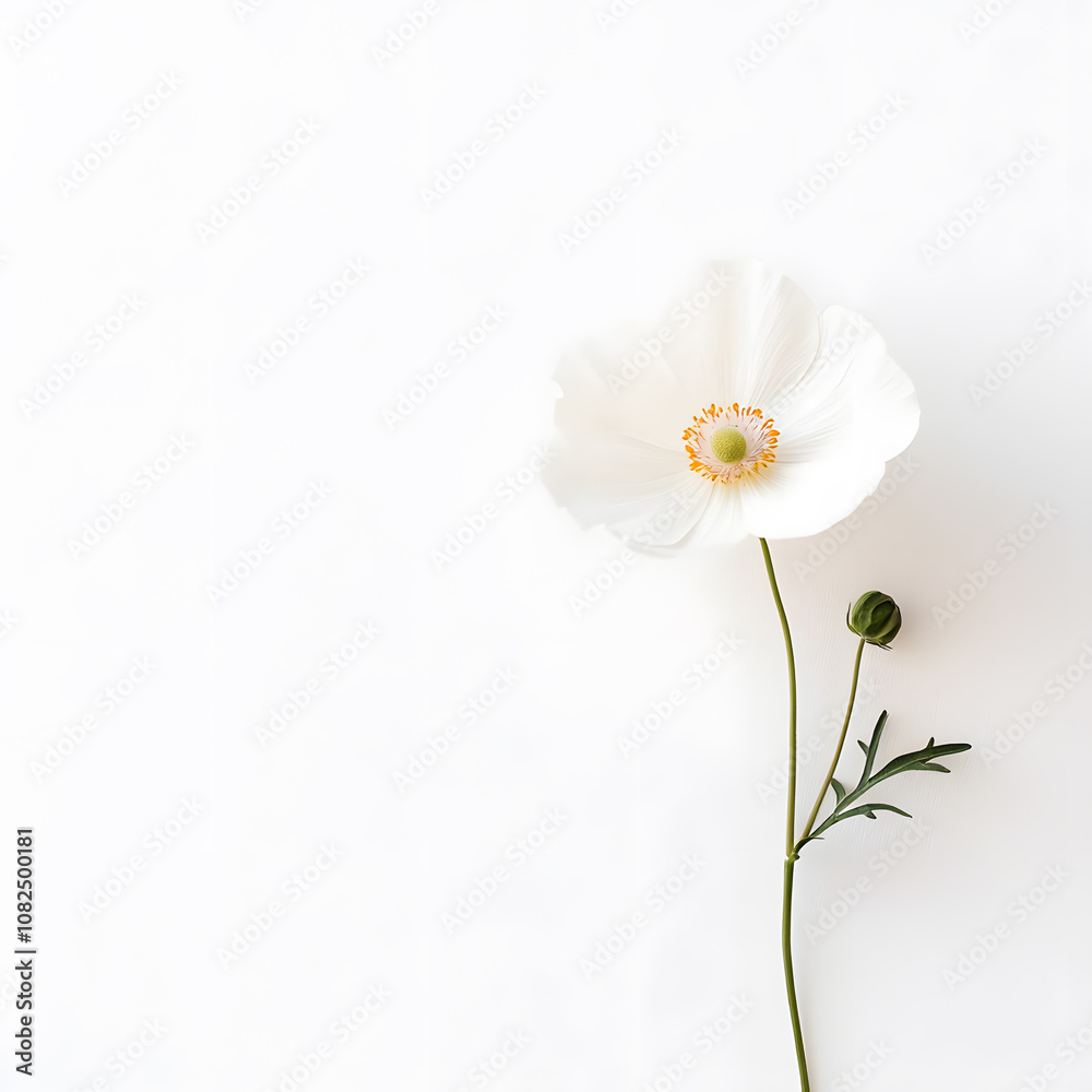 modern 2D doodle cartoon flower concept with open space for text, featuring whimsical floral and leafy elements on crisp white backgrounds. modern 2D doodle cartoon flower concept with open space for text, featuring whimsical floral and leafy elements on crisp white backgrounds.