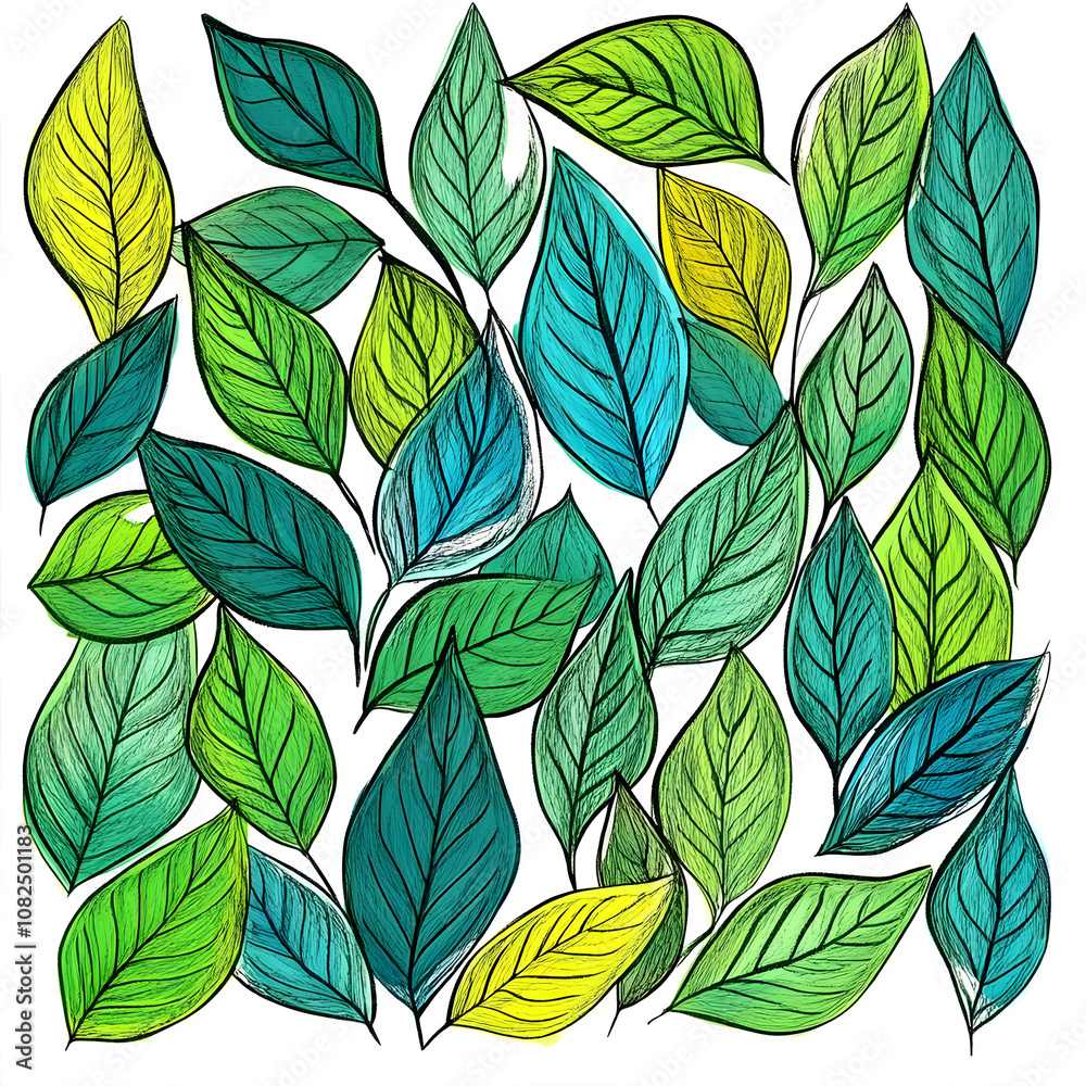 modern 2D doodle cartoon flower concept with open space for text, featuring whimsical floral and leafy elements on crisp white backgrounds. modern 2D doodle cartoon flower concept with open space for text, featuring whimsical floral and leafy elements on crisp white backgrounds.