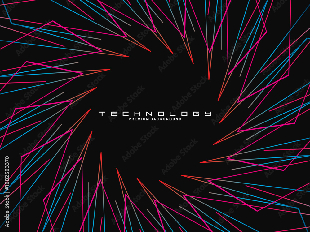 Music poster design background. Electro Sound Cover template with dynamic abstract gradient circular geometric shapes and lines for social media, technology, digital, flyer, party, festival, club, etc Music poster design background. Electro Sound Cover template with dynamic abstract gradient circular geometric shapes and lines for social media, technology, digital, flyer, party, festival, club, etc