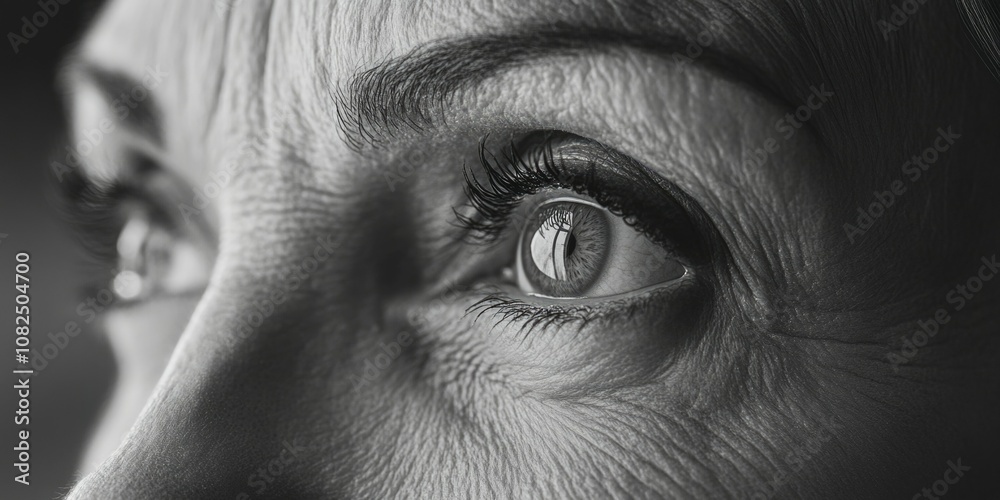 Fototapeta premium Contemplative Eyes