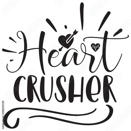 heart crusher.Happy Valentine Day, Funny Valentine, Loved, Hearts,Cut File,For Making Cricut File, Digital Download