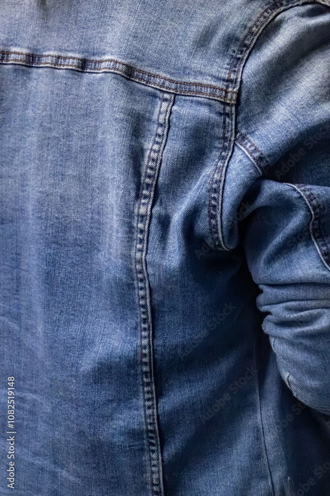 Fototapeta premium Jean jacket texture