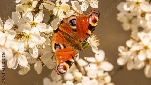 Rusałka pawik Aglais io photo