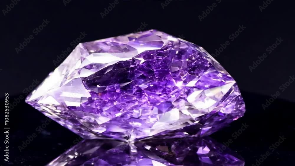 Stunning Amethyst Crystal Shiny Purple Gemstone Showcasing Natural Beauty, Perfect for Jewelry and Decorative Geology Enthusiasts. Stunning Amethyst Crystal Shiny Purple Gemstone Showcasing Natural Beauty, Perfect for Jewelry and Decorative Geology Enthusiasts.