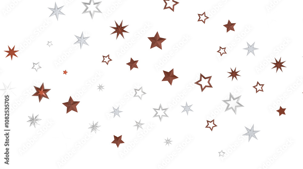 Drifting Christmas Stardust: Captivating 3D Illustration of Descending Stardust Particles for the Holidays Drifting Christmas Stardust: Captivating 3D Illustration of Descending Stardust Particles for the Holidays