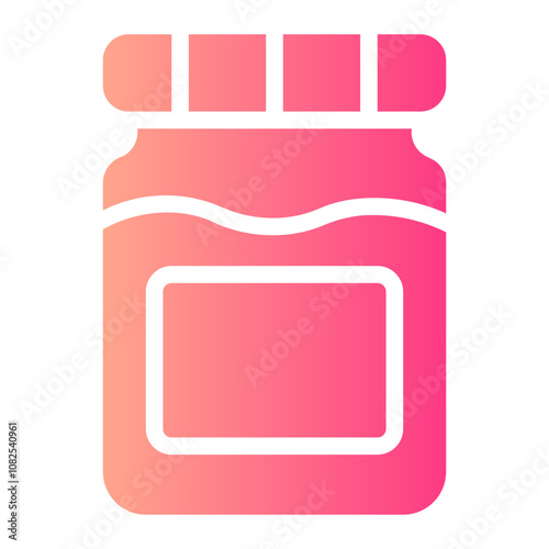 honey jar gradient icon