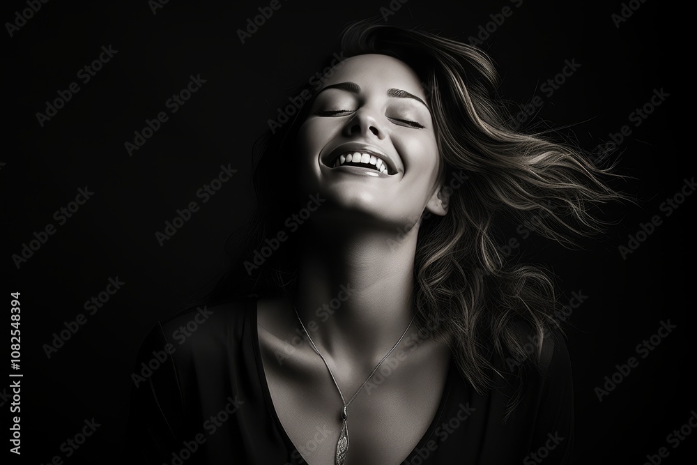Portrait photography capturing genuine emotions with fast shutter speeds for dynamic movement Portrait photography capturing genuine emotions with fast shutter speeds for dynamic movement