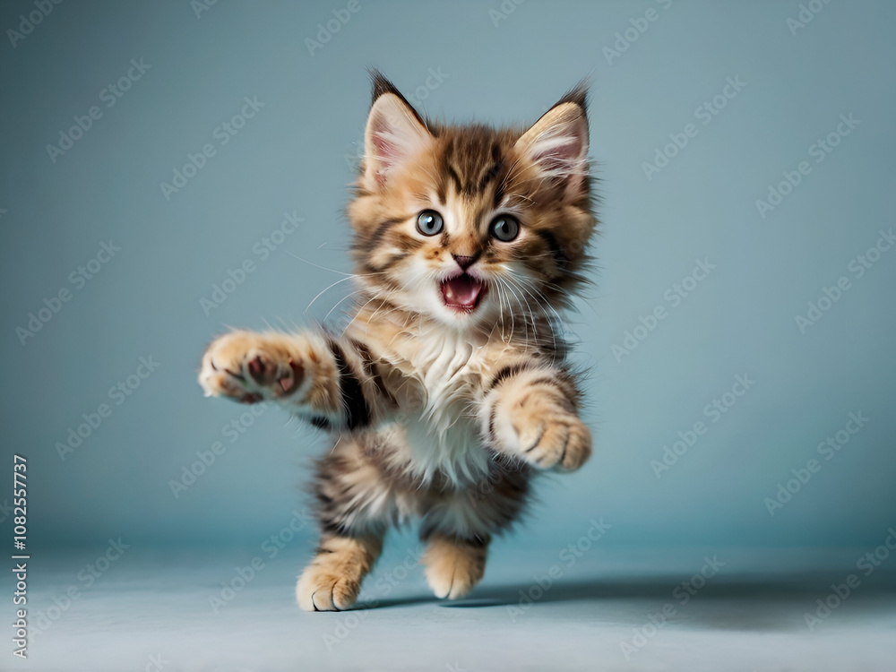 Obraz premium A beautiful kitten