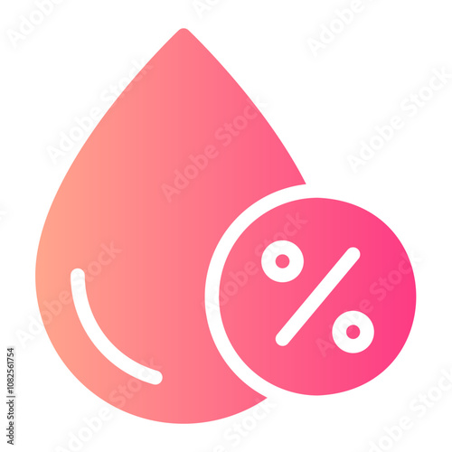 humidity gradient icon