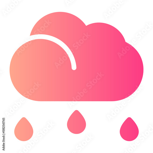 rain gradient icon