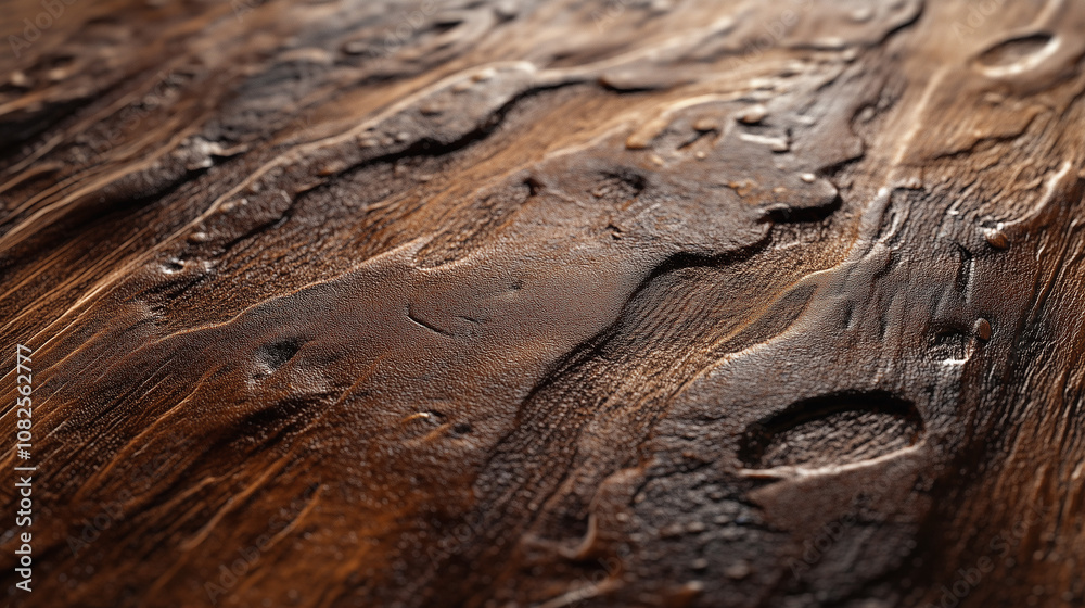 Obraz premium walnut texture, realistic patterns, natural colors, soft lighting, high resolution